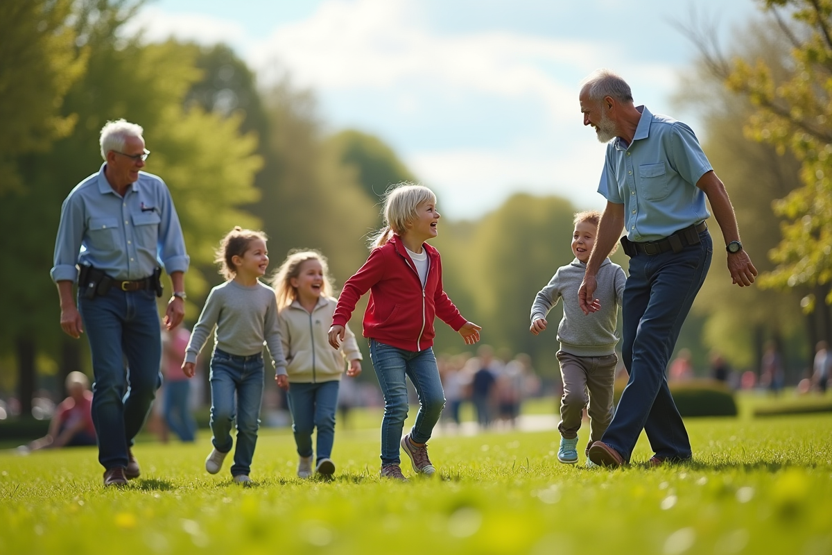 enfants retraite